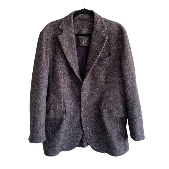 Circolo 1901 Purple Cotton Stretch 2 Button Front Blazer Jacket Sport Coat 56 - Picture 1 of 11